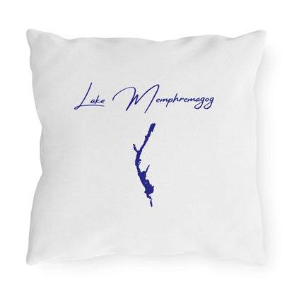 Vermont  Lake  Memphremagog  Outdoor  Pillow  back  position  view  from  back  16  x  16.webp