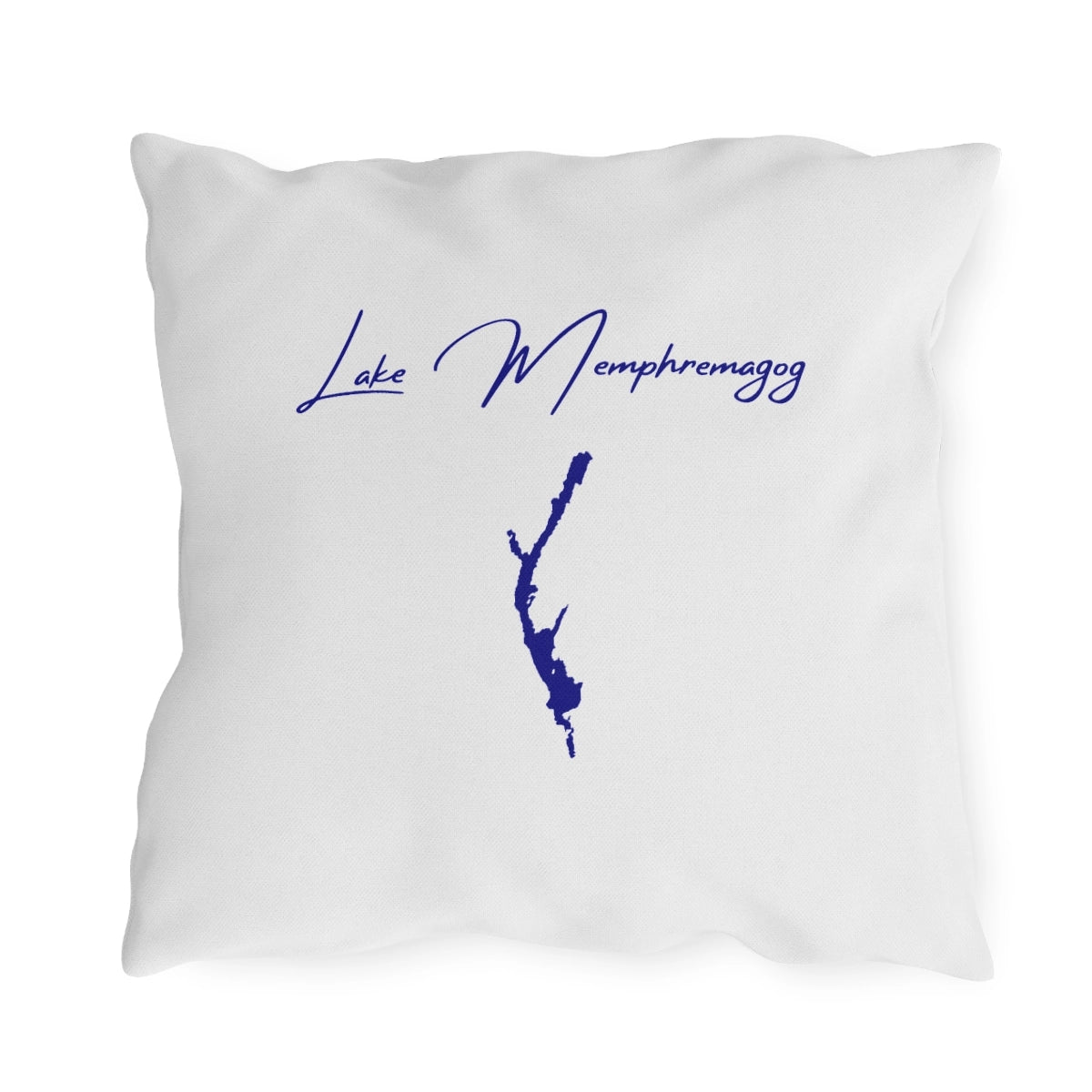 Vermont  Lake  Memphremagog  Outdoor  Pillow  back  position  view  from  back  18  x  18.webp