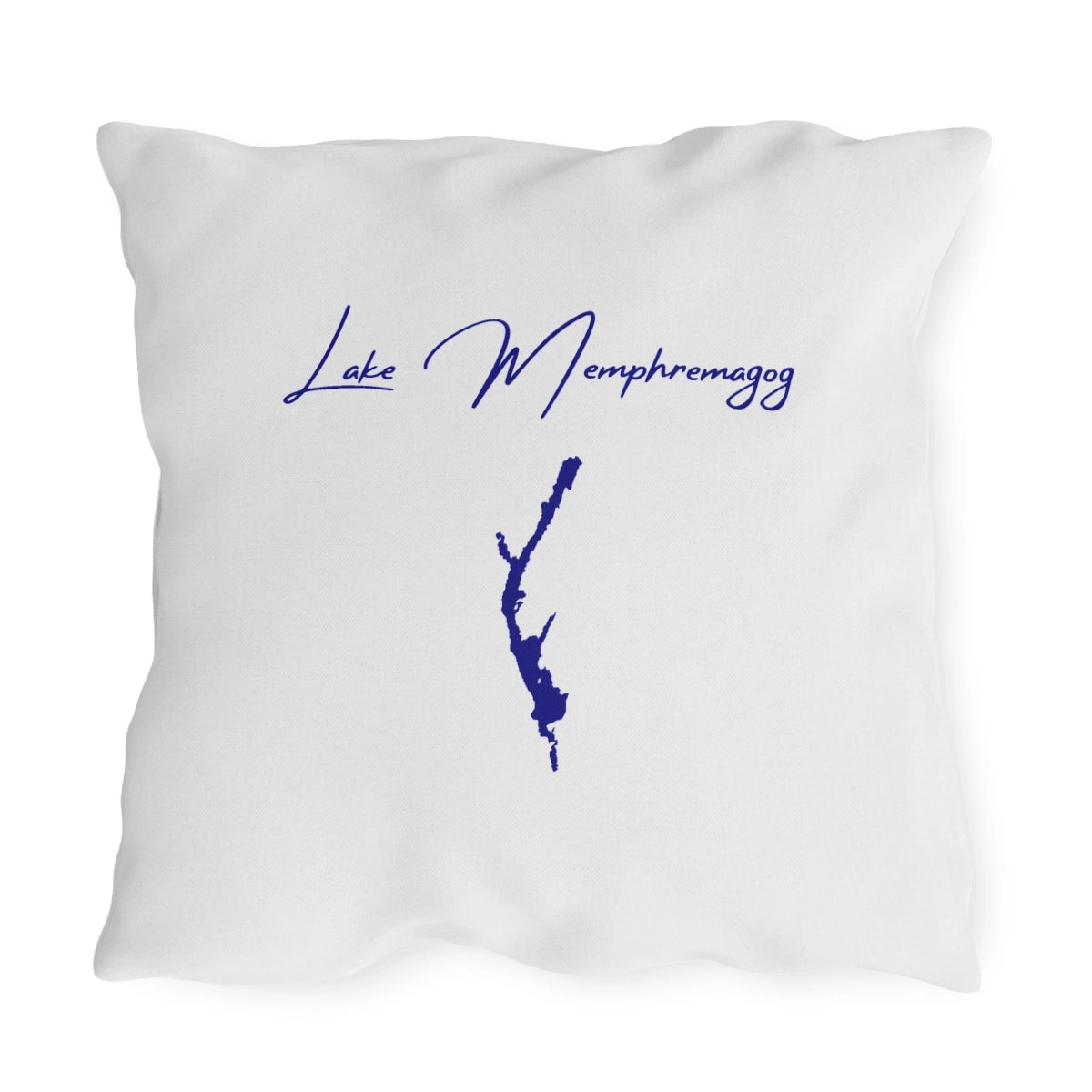 Vermont  Lake  Memphremagog  Outdoor  Pillow  back  position  view  from  back  20  x  20.webp
