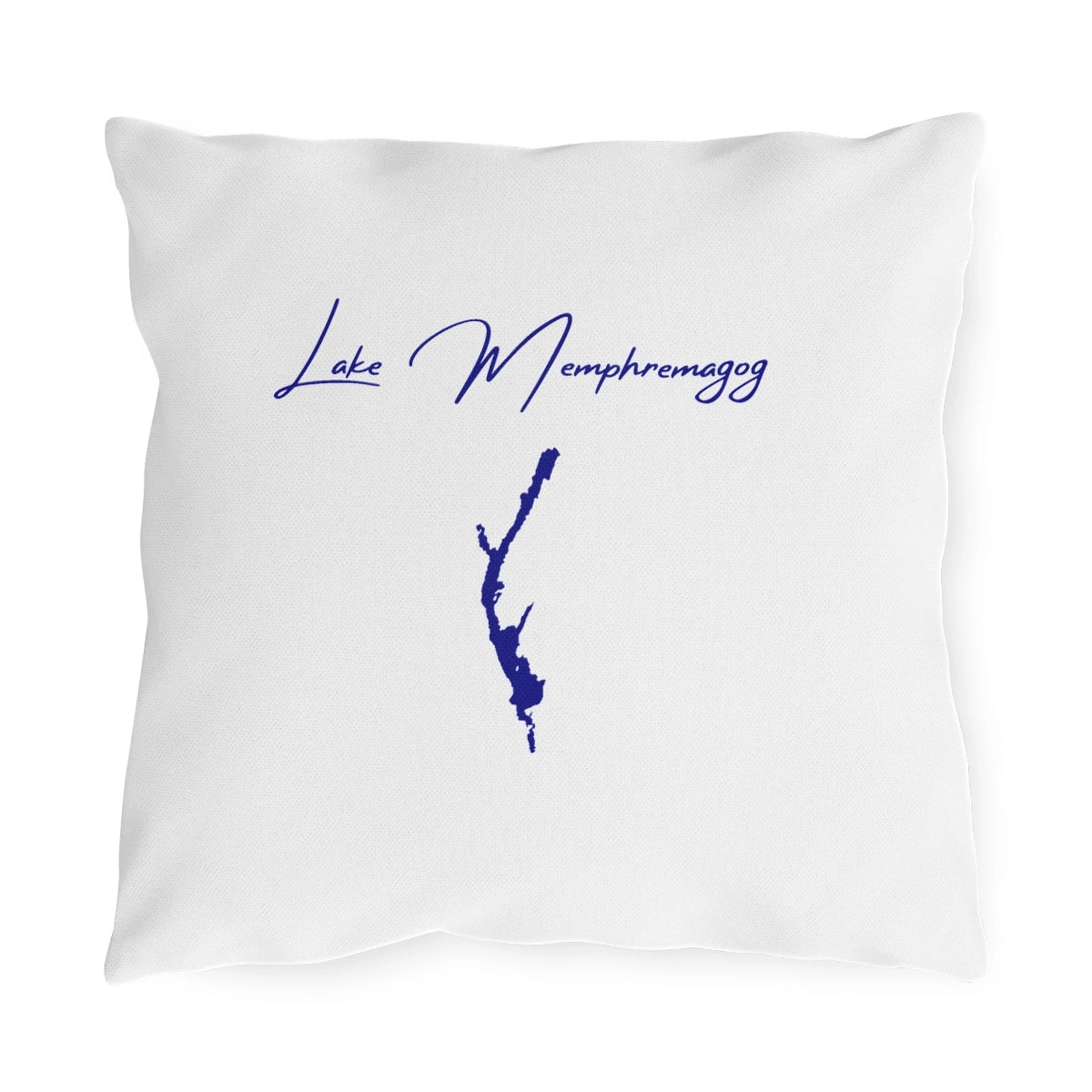 Vermont  Lake  Memphremagog  Outdoor  Pillow  front  position  view  from  front  16  x  16.webp