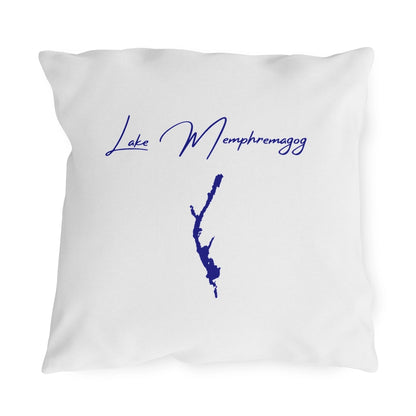 Vermont  Lake  Memphremagog  Outdoor  Pillow  front  position  view  from  front  18  x  18.webp