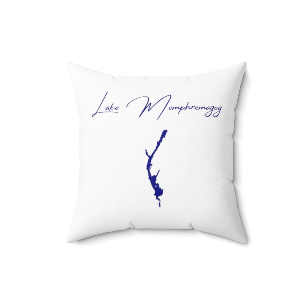 Vermont  Lake  Memphremagog  Pillow  front  position  view  from  back  16  x  16.webp