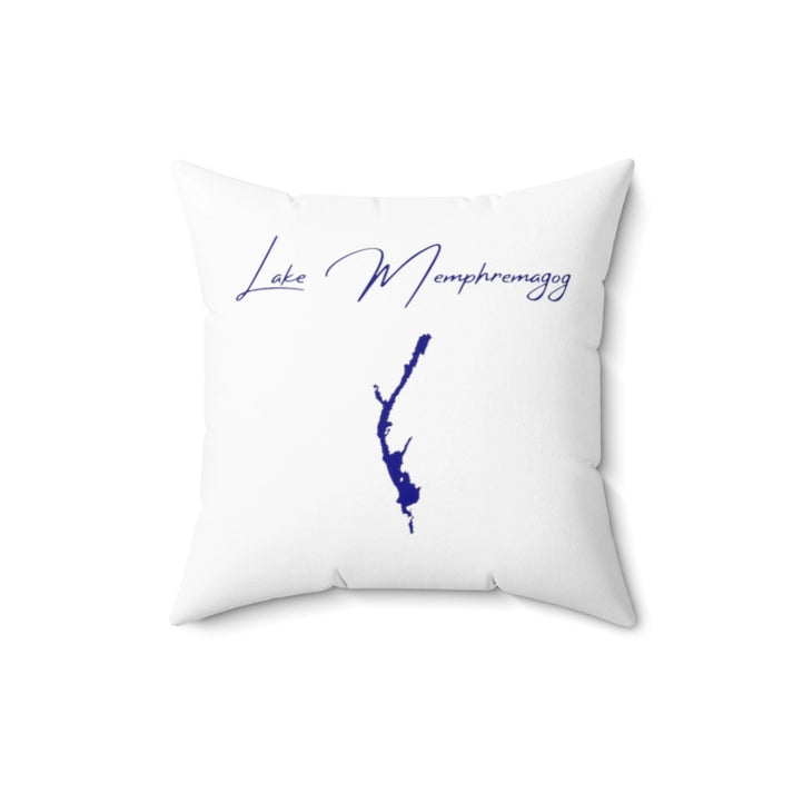 Vermont  Lake  Memphremagog  Pillow  front  position  view  from  back  16  x  16.webp