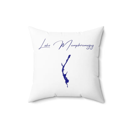 Vermont  Lake  Memphremagog  Pillow  front  position  view  from  front  16  x  16.webp