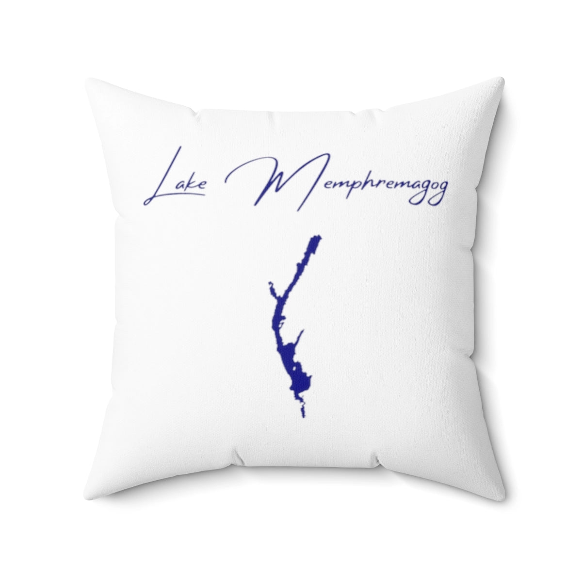 Vermont  Lake  Memphremagog  Pillow  front  position  view  from  front  20  x  20.webp