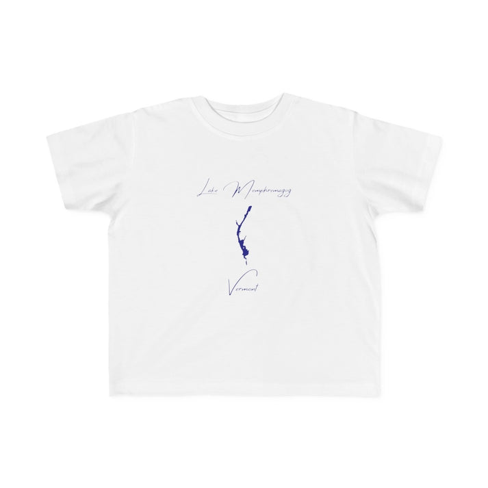 Vermont  Lake  Memphremagog  Toddler  T-shirt  front  position  view  from  front  white.webp