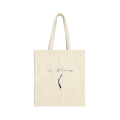 Vermont  Lake  Memphremagog  Tote  Bag  back  position  view  from  back  15  x  16.webp