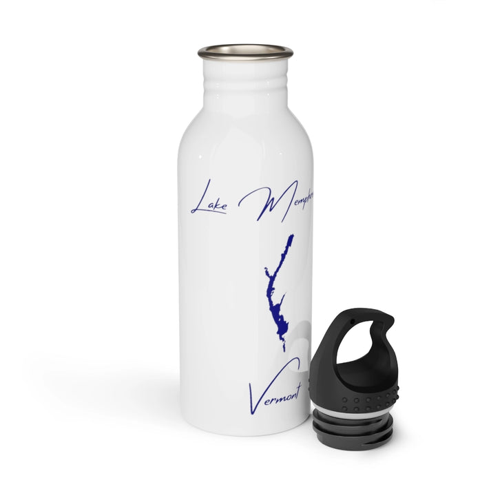 Vermont  Lake  Memphremagog  Water  bottle  other  position  view  from  open  white.webp