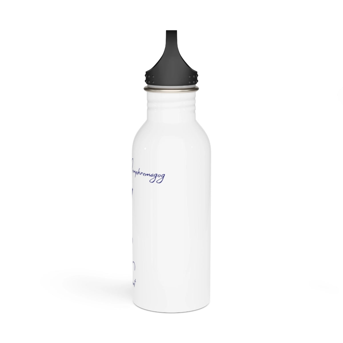 Vermont  Lake  Memphremagog  Water  bottle  other  position  view  from  right  white.webp
