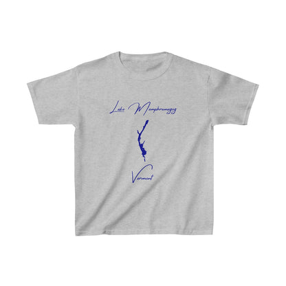 Vermont  Lake  Memphremagog  Youth  T-shirt  front  position  view  from  front  sport  grey.webp