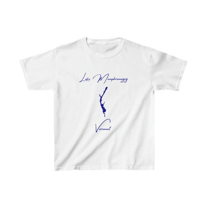 Vermont  Lake  Memphremagog  Youth  T-shirt  front  position  view  from  front  white.webp