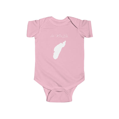 Vermont  Lake  Morey  Onesie  front  position  view  from  front  pink.webp