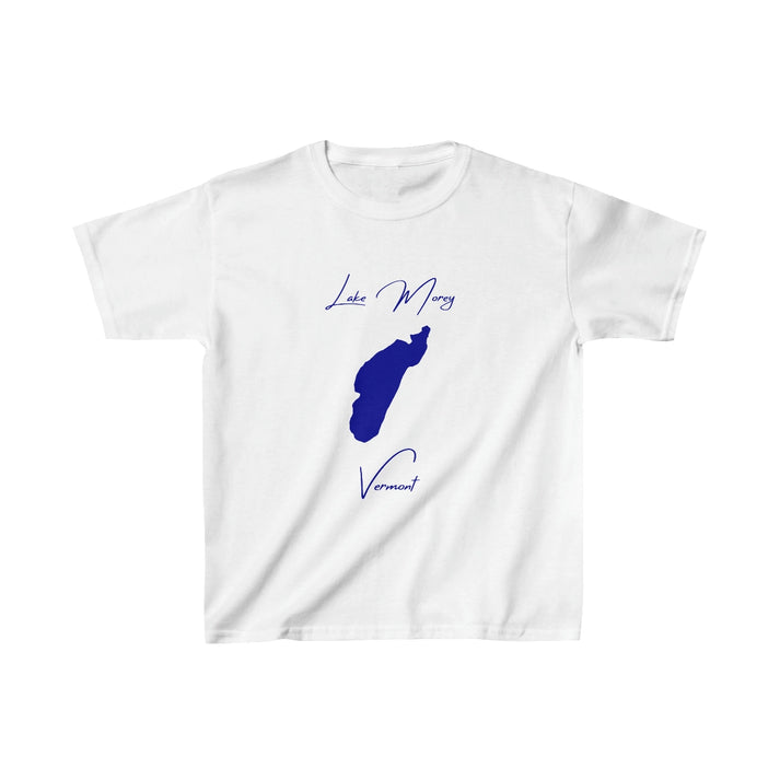 Vermont  Lake  Morey  Youth  T-shirt  front  position  view  from  front  white.webp