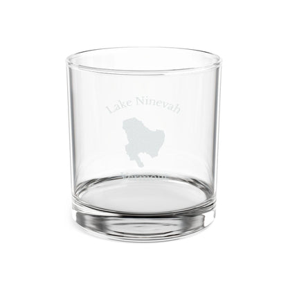 Vermont  Lake  Ninevah  Engraved  Whiskey  Glass  other  position  view  from  front  10.5oz.webp