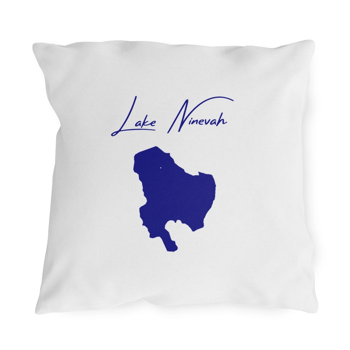Vermont  Lake  Ninevah  Outdoor  Pillow  front  position  view  from  front  18  x  18.webp