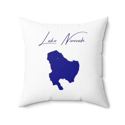 Vermont  Lake  Ninevah  Pillow  front  position  view  from  back  20  x  20.webp