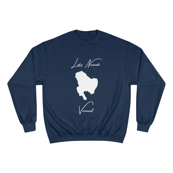 Vermont  Lake  Ninevah  Sweatshirt  front  position  view  from  front  navy.webp