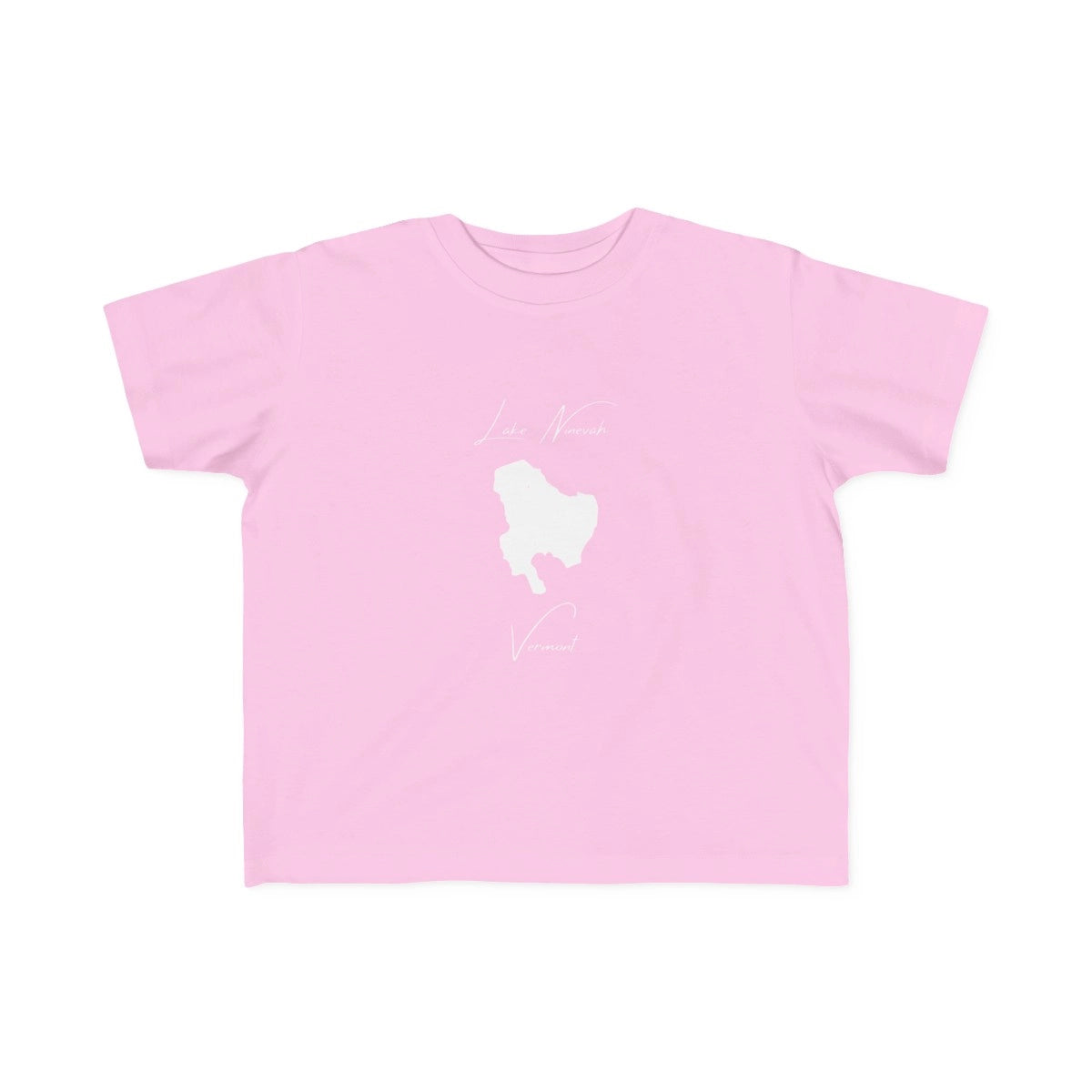 Vermont  Lake  Ninevah  Toddler  T-shirt  front  position  view  from  front  pink.webp