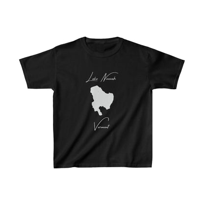 Vermont  Lake  Ninevah  Youth  T-shirt  front  position  view  from  front  black.webp