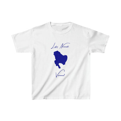 Vermont  Lake  Ninevah  Youth  T-shirt  front  position  view  from  front  white.webp