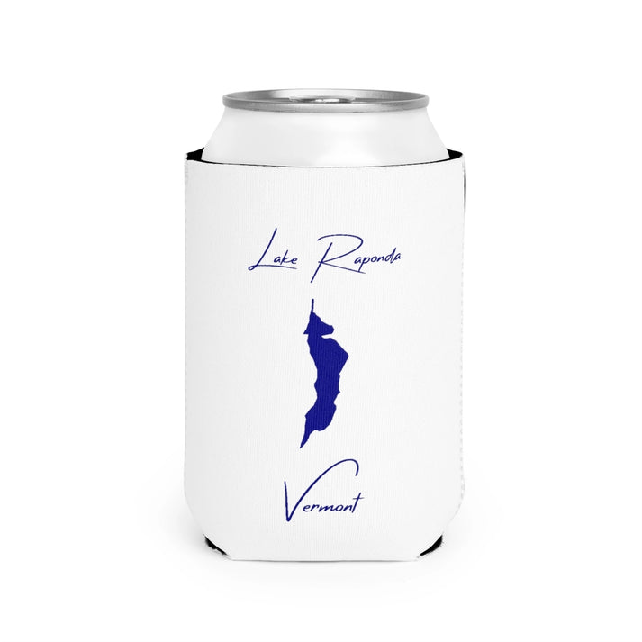 Vermont  Lake  Raponda  Can  Koozie  front  position  view  from  front-2  white.webp