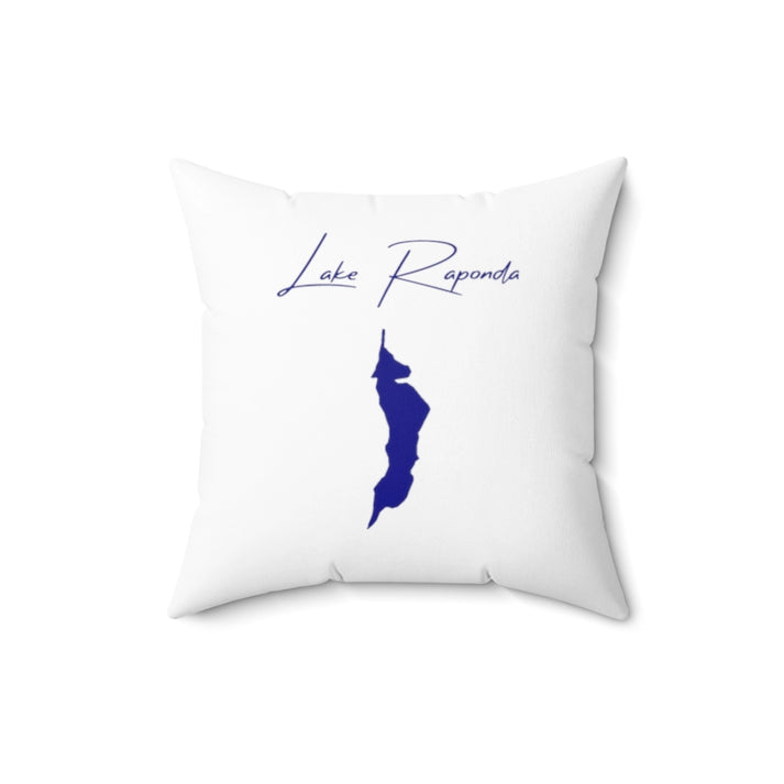 Vermont  Lake  Raponda  Pillow  front  position  view  from  back  16  x  16.webp