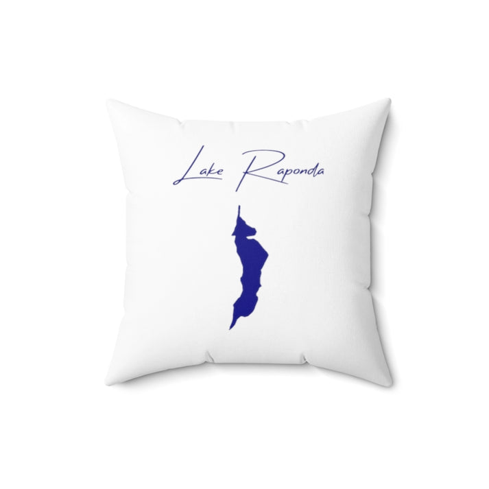 Vermont  Lake  Raponda  Pillow  front  position  view  from  front  16  x  16.webp
