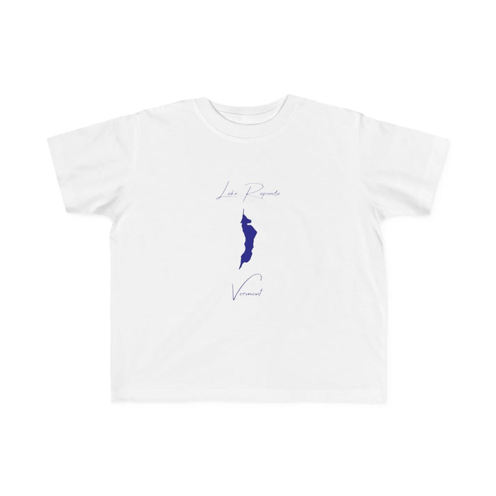Vermont  Lake  Raponda  Toddler  T-shirt  front  position  view  from  front  white.webp