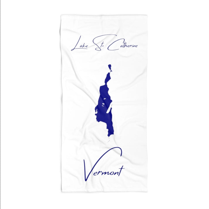 Vermont  Lake  St.  Catherine  Beach  Towel  front  position  view  from  front  36  x  72.webp