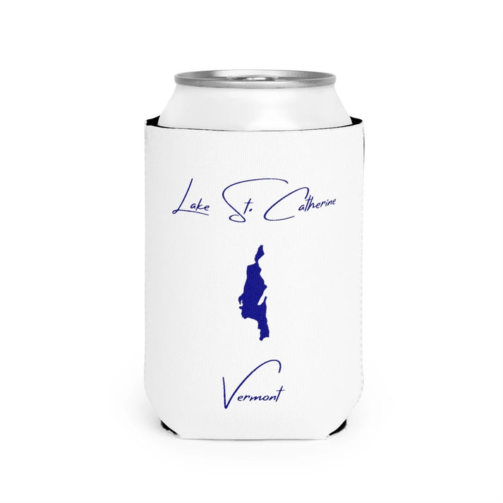 Vermont  Lake  St.  Catherine  Can  Koozie  front  position  view  from  front-2  white.webp