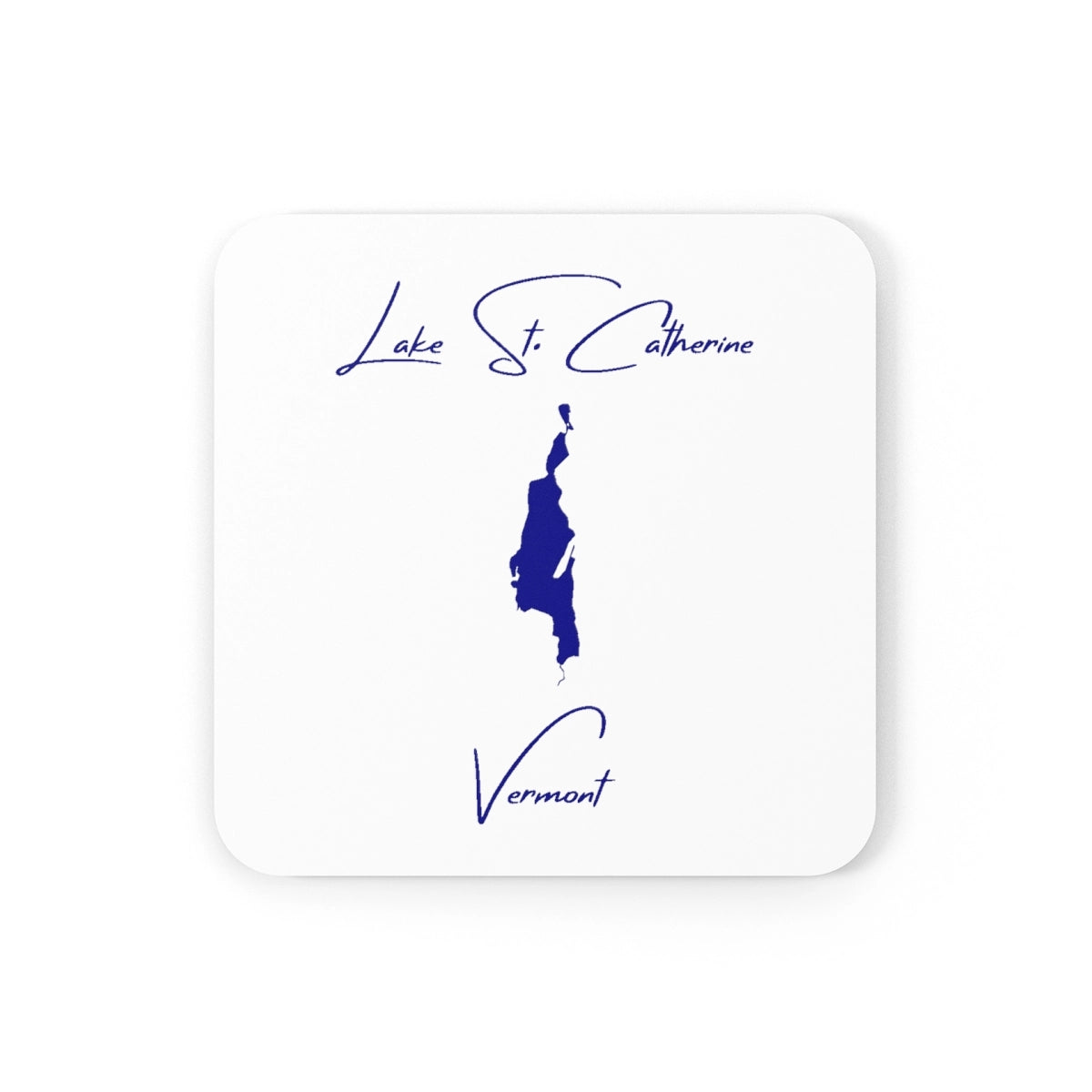 Vermont  Lake  St.  Catherine  Coaster  Set  front  position  view  from  front  3.75  x  3.75.webp