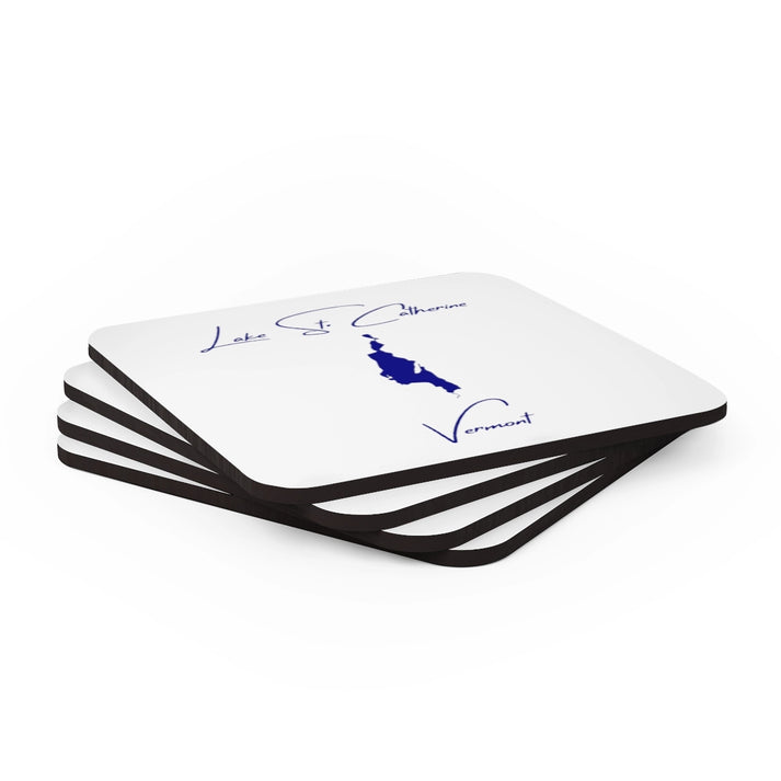 Vermont  Lake  St.  Catherine  Coaster  Set  front  position  view  from  stacked  3.75  x  3.75.webp