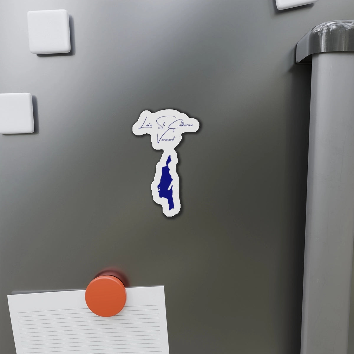 Vermont  Lake  St.  Catherine  Die  Cut  Magnet  front  position  view  from  context-1  4  x  4.webp