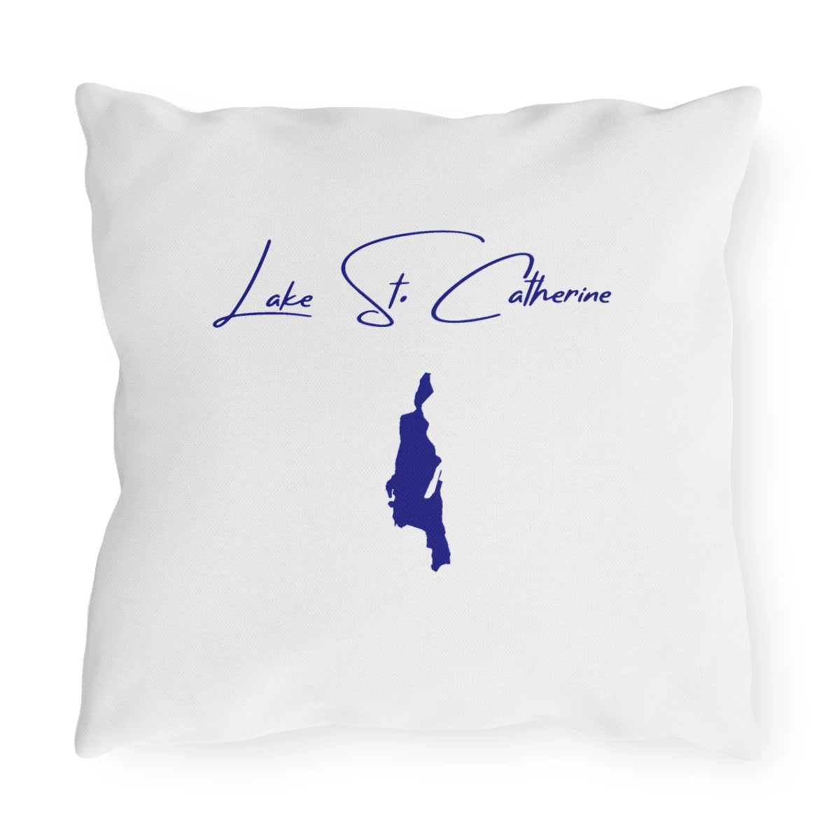 Vermont  Lake  St.  Catherine  Outdoor  Pillow  back  position  view  from  back  16  x  16.webp