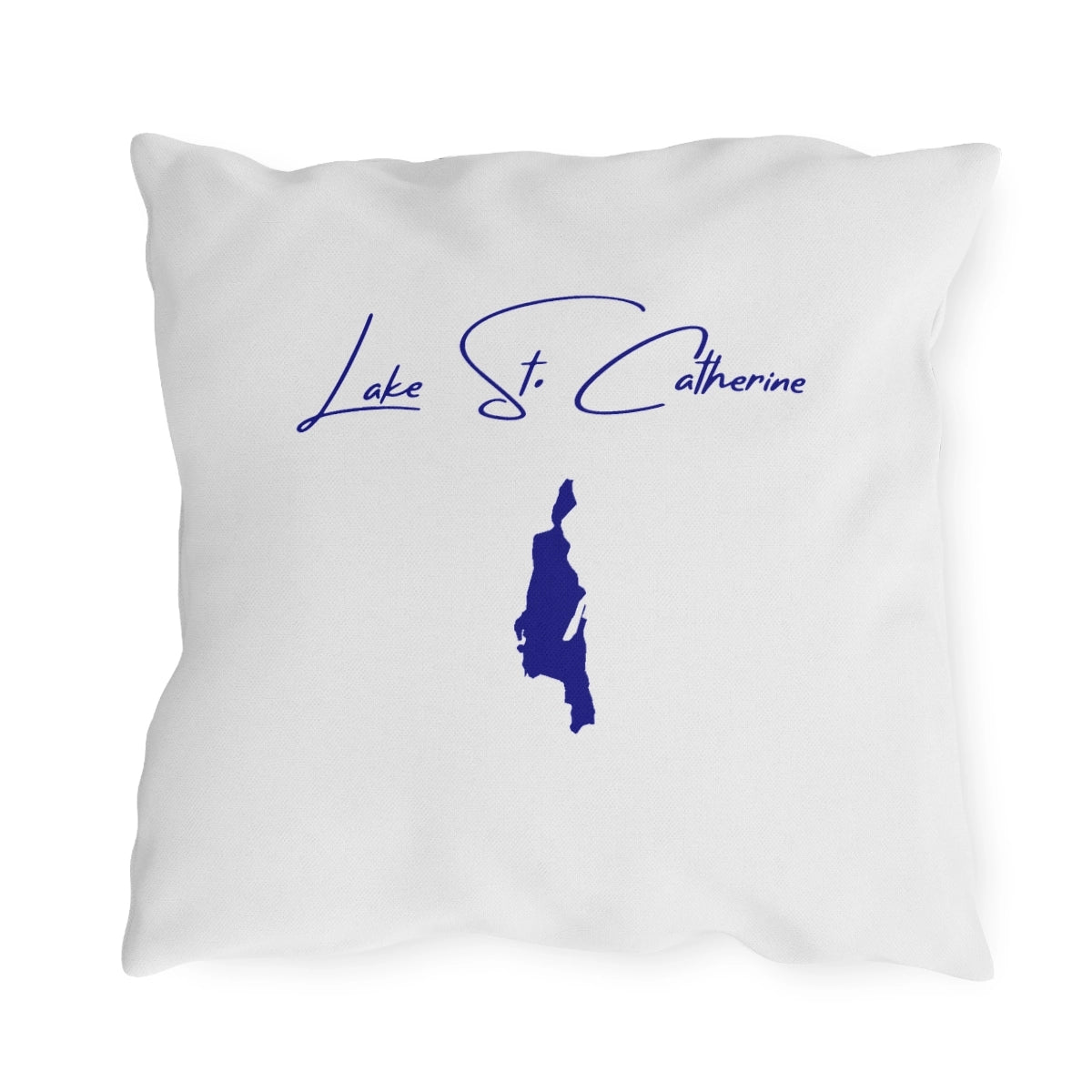 Vermont  Lake  St.  Catherine  Outdoor  Pillow  back  position  view  from  back  18  x  18.webp