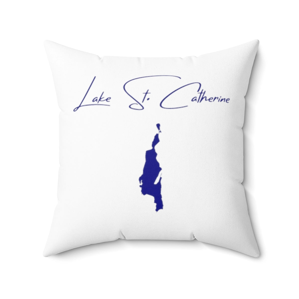 Vermont  Lake  St.  Catherine  Pillow  front  position  view  from  back  20  x  20.webp