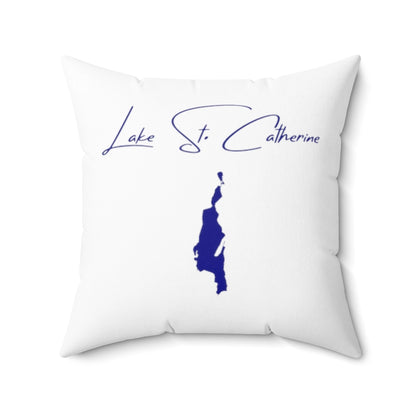 Vermont  Lake  St.  Catherine  Pillow  front  position  view  from  back  20  x  20.webp