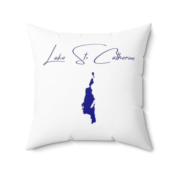 Vermont  Lake  St.  Catherine  Pillow  front  position  view  from  front  20  x  20.webp