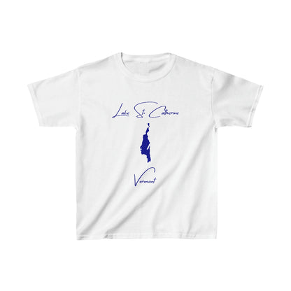 Vermont  Lake  St.  Catherine  Youth  T-shirt  front  position  view  from  front  white.webp