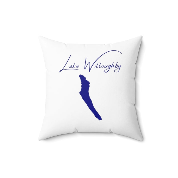 Vermont  Lake  Willoughby  Pillow  front  position  view  from  front  16  x  16.webp