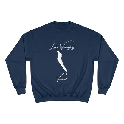 Vermont  Lake  Willoughby  Sweatshirt  front  position  view  from  front  navy.webp
