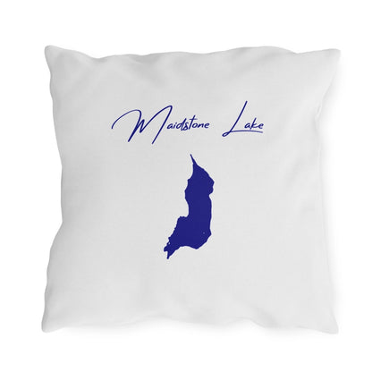 Vermont  Maidstone  Lake  Outdoor  Pillow  back  position  view  from  back  18  x  18.webp