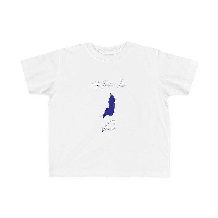 Vermont  Maidstone  Lake  Toddler  T-shirt  front  position  view  from  front  white.webp
