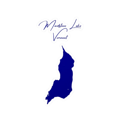 Vermont  Maidstone  Lake  Vinyl  Decal  other  position  view  from  front  4  x  6.webp