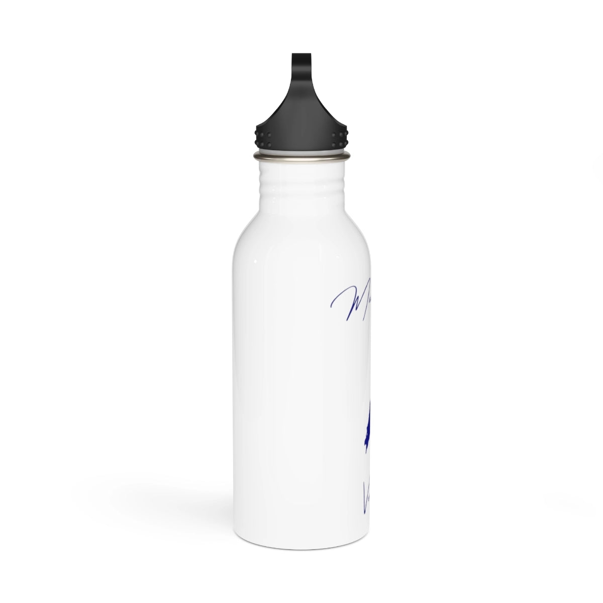 Vermont  Maidstone  Lake  Water  bottle  other  position  view  from  left  white.webp