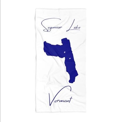 Vermont  Seymour  Lake  Beach  Towel  front  position  view  from  front  36  x  72.webp