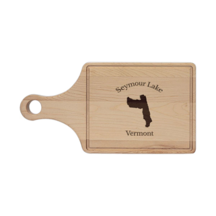 Vermont  Seymour  Lake  Engraved  Cutting  Board  front  position  view  from  front  maple.webp