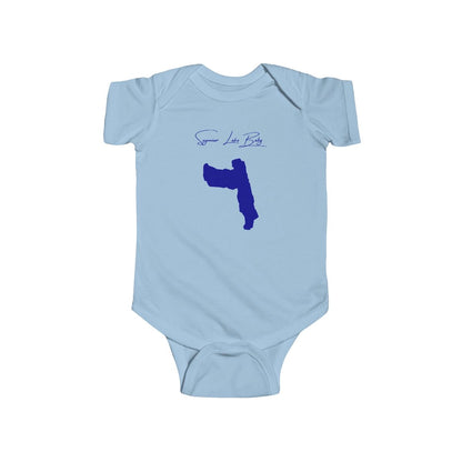 Vermont  Seymour  Lake  Onesie  front  position  view  from  front  light  blue.webp
