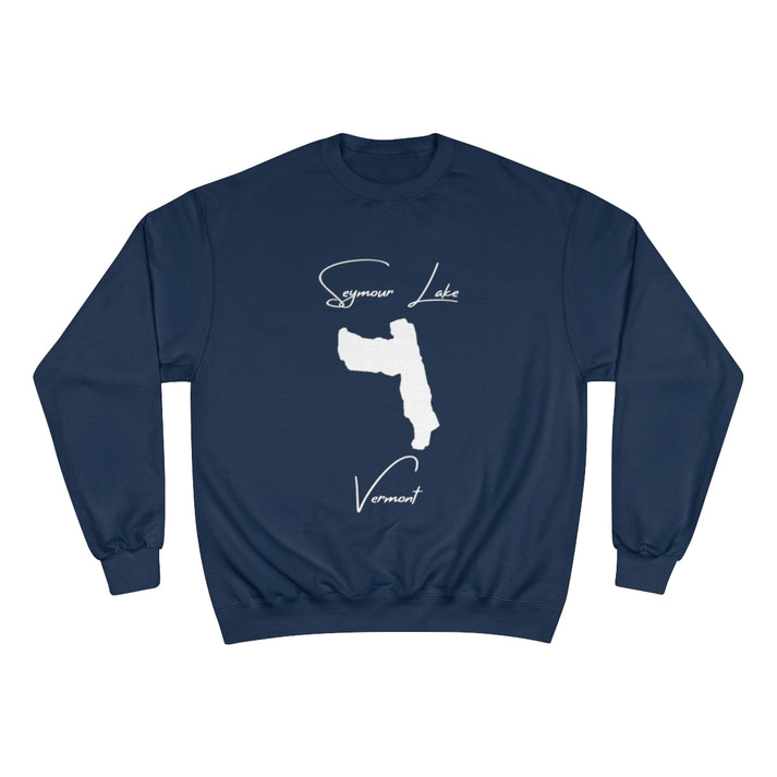 Vermont  Seymour  Lake  Sweatshirt  front  position  view  from  front  navy.webp