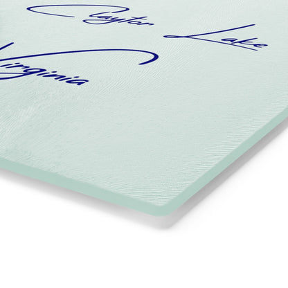 Virginia  Claytor  Lake  Cutting  Board  other  position  view  from  close-up  small.webp